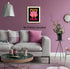 Aesthetic Poster Preppy Room Decor, Cat Canvas Wall Art, Female Power Art Painting, Lightning Art Print for Teen Girls Bedroom College Dorm Room D...