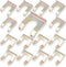 15PCS Brake Line Clips, U Shape Metal Brake Line Clips Brake Line Retainer Brake Hose Bracket Replacement Hose Retaining Clip Brake Hose Lock for ...