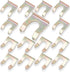 15PCS Brake Line Clips, U Shape Metal Brake Line Clips Brake Line Retainer Brake Hose Bracket Replacement Hose Retaining Clip Brake Hose Lock for ...