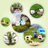 Dracarys Selected 50 Pcs Fairy Garden Accessories, Fairy Garden Kit, Fairy Garden Animals, Miniature Figurines, Micro Landscape Ornaments Kit, Mul...