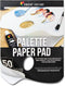 Zenacolor - Paper Palette Pad - 50 Removable and Disposable Sheets for Painters - 80gsm, 24lb - Paint Mixing Palette for All Paints (Oil, Acrylic,...