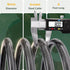 Titanker Bike Lock Cable, 4 Feet Bike Cable Lock Basic Self Coiling Kids Bike Lock Combination with Complimentary Mounting Bracket, 5/16 Inch Diam...