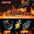 BBQ Gloves - 1472°F Thicken Heat Resistant Gloves w/S-Hook 14 in Kitchen Oven Mitts Waterproof Grill Gloves Oil Resistant Grilling Gloves Cooking ...