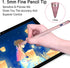 Stylus Pens for Touch Screens,Active Stylus Compatible for Apple iPad,Rechargeable 1.5mm Fine Point Smart Pencil Digital Compatible iPad and Most ...