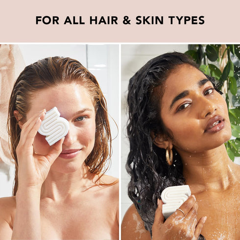 Kitsch 2-in-1 Shampoo Bar & Body Wash Bar for Sensitive Scalp & Skin, Made in US, Ultra Sensitive Shampoo Bars for Hair & Body, Vegan Soap Bar, 5 ...