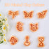Puocaon Mystic Polymer Clay Cutters - 8 Pcs Boho Clay Earring Cutters, Mystic Cats Clay Jewelry Cutters, Dragonfly Clay Cutters for Jewelry Making...