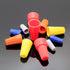 175PCS Electrical Wire Connectors Screw Terminals with Spring Insert Twist Nuts Caps Connection Assortment Set – Orange, Gray, Blue, Yellow and Re...