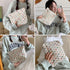Aesthetic Makeup Bag Cute Cosmetic Bag for Women,Large Capacity Floral Makeup Organizer Bag,Travel Toiletry Bag Skincare Bag (Garden)...