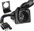 MICTUNING 4-Way Flat to 7-Way Round Blade Trailer Adapter Wiring Plug Connector with Mounting Bracket...