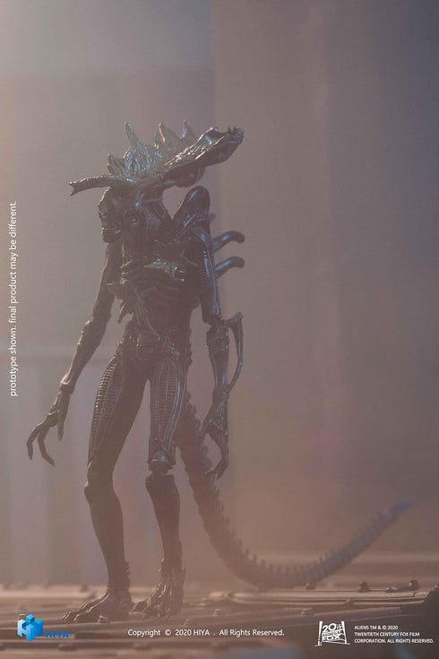 Hiya Toys Exquisite Mini Series 1/18 Scale 5 Inch Aliens Headshot Alien Warrior Action Figure...