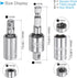 Impact Socket Adapter Set, 1/4" Drive 8mm 1/4" Shank, CR-V Shallow Socket Swivel Joints Hexagon Shank - (Applications: for Cordless Drill, Impact ...