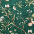 9452 Green Floral Peel and Stick Wallpaper Flower and Bird Removable Self Adhesive Contact Paper Vinyl Film Home Decoration and Furniture Renovati...