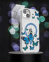 ENCASED Magnetic Case Designed for iPhone 14 with Screen Protector - Compatible with MagSafe Phone Accessories (Blue Butterfly)...