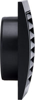 Vent Systems 4'' Inch Anthracite Air Vent Cover Dryer Vents and Bathroom Exhaust Vents Pipe, Louvered Dryer Vent Cover - Exhaust, Supply Air Regis...