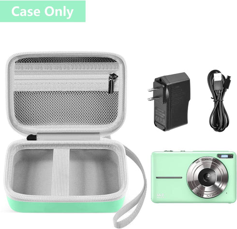 Leayjeen Digital Camera Case Compatible with Lecran/CAMKORY/IWEUKJLO/VAHOIALD/uikicon/jckduhan/akjjhfue FHD 1080P 44MP Point Digital Camera,Compac...