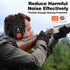Ear Muffs For Noise Reduction, Professional SNR25db-SNR35db Noise Canceling Headphones, 360 Degree Shooting Ear Protection For Yard Work, Shooting...