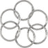 Edupress 1-1/2 inch Binder Rings (EP63925) Silver...