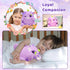 Cow Plush Cow Stuffed Animals Pillow, Purple Cow Plush Soft Cow Pillows, Kawaii Purple Plushie Cow Toy for Kids Girls Boys Birthday Gift Home Deco...