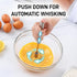 Zulay Kitchen Egg Beater Whisk - Push Whisk for Cooking - Egg Whisk Mixer, Hand Mixer Manual, Automatic Whisk Cooking Tool - Hand Whisk for Kitche...