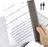 Full Page Magnifier, Ultra Bright 12 LEDs Handheld Magnifying Glass with Cool/Warm White Light, Adjustable Brightness Illunimated Magnifier for Ey...
