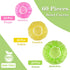 Plastic Bowl Covers Elastic Reusable - 60 PCS Fresh Keeping Bags, 3 Size Food Covers Stretch, Shower Cap Bowl Storage Covers?6/8/10inch?...