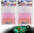 126 Pcs Beads Jewelry Making Kit DIY Hair Braiding Bracelet Ornaments Crafts Jumbo Round Pony (Glow in The Dark Milky Way - Assorted 1)...