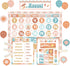 Groovy Calendar Bulletin Board Set Decorations Retro Hippie Calendar Seasons Weather Chart CTP Bulletin Board Paper-Cuts Boho Hippie Wall Decals f...