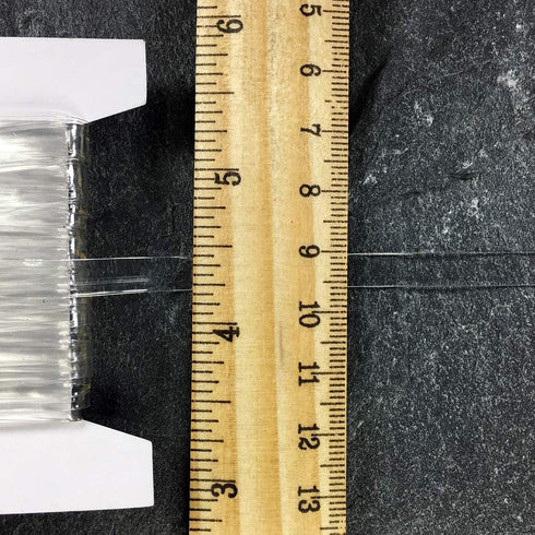 30-Yards Clear Elastic Stretch Light Weight Transparent Stretch Elastic for Underwear, Swimwear, Sportwear, Masks, TR-12220 (6mm)...