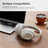 DOQAUS Bluetooth Headphones, Wireless Over Ear Bluetooth Headphones, 70H Playtime, 3EQ Modes, HiFi Stereo Sound, Deep Bass, Memory Foam Ear Cups, ...