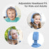 SIMOLIO Kids Headphones Wired with Microphone for Virtual School & Gaming, Safe Volume Cord Headphone with Flexible Rotatable Mic for Boys, Teens,...