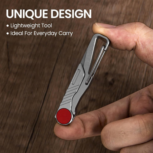 Small Pocket Knife for Everyday Carry- Razor Sharp Folding Blade, Lightweight EDC Tool for Camping, Hiking and Outdoor...