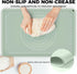 Silicone Baking Mat 24" x 16", Extra Thick Dough Rolling Mat with Measurements and Edge Heightening, Non-stick Food Grade Silicone Pastry Mat for ...