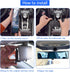 Broadway Car Rear View Mirror HD Anti Glare Universal 12 Inch large Field of View Panoramic Rearview Mirror with Wide Angle Blue Tint for Car SUV ...