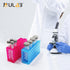 ULAB Plastic Multipurpose 3-Way Centrifuge Tube Rack Set, 2 Colors Red Blue, PP Material, Suitable for Tubes of Dia.?30mm, UTR1017...