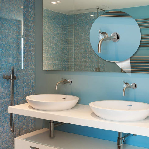 Honoson 1/2 Inches Escutcheon Flange Plate Pipe Cover for 5/8 Inches OD Copper, PEX, and PVC plumbing Pipe Stainless Steel Chrome Plated Escutcheo...