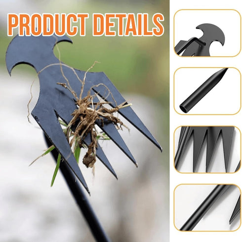 Weeding Artifact Uprooting Weeding Tool Gardening, 4-Claw Manganese Steel Weed Puller Garden Hand Weeder Tools, Weed Picker Grass Remover Tool...