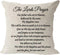 The Lord s Prayer Blessing Gift to Family Friend Farmhouse Cotton Linen Square Throw Waist Pillow Case Decorative Cushion Cover Pillowcase Sofa 18...