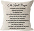 The Lord s Prayer Blessing Gift to Family Friend Farmhouse Cotton Linen Square Throw Waist Pillow Case Decorative Cushion Cover Pillowcase Sofa 18...