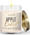 Apple Cider Candle, Fall Candles I Apple Cider, Cinnamon & Nutmeg - Infused with Essential Oils I Mulled Cider Fall Scented Candle (Soy) for Home ...