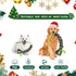 Christmas Dog Tug Toys Dog Rope Toys Pets Puppy Aggressive Chewers Toys Xmas Pet Gifts, Easy to GRAP Large Dog Chew Toy Ideal for Training for Pup...