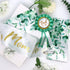 Neutral Sage Green Mom to Be Sash Baby Shower Dad To Be Pin, Gold Glitter Letters Eucalyptus Leaves Greenery Satin Sash Corsage for Pregnant Mommy...