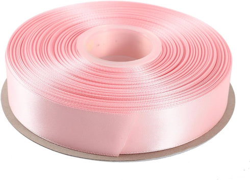 ITIsparkle 1" Inch Double Faced Satin Ribbon 50 Yards-Roll Set for Gift Wrapping Scrap Books Party Favor Hair Braids Baby Shower Decoration Floral...