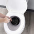 JS Jackson Supplies Professional Bellows Accordion Toilet Plunger, High Pressure Thrust Plunge Removes Heavy Duty Clogs from Clogged Bathroom Toil...