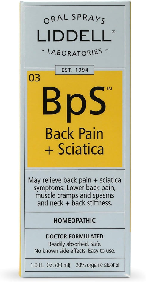 Liddell Homeopathic Back Pain Spray, 1 Ounce...