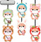 Car Air Fresheners, 6Pcs Shiba Inu Cute Car Air Freshener Hanging Car Rearview Mirror Pendant Scent Hanging Car Ornaments Kawaii Fresheners Automo...