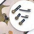 FXHDC-M 6pcs Button Extenders for Jeans Strong Pants Button Extender Waist Expanders for Women Men Trousers, No Sewing Instant Waistband Extension...