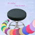 Levoberg Round Stool Cover Faux Leather Barstool Cushion Chair Slipcover 13inch Black...