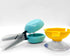 HARAC Table Top Scissors with Base Adaptable Scissors Spring Loaded, Safety Push Down Scissors for Special Needs, Ambidextrous Training Scissors, ...