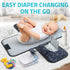 Portable Baby Diaper Changing Pad - w/Soft Built-in Pillow & Strap for Strollers - Comfortable, Lightweight & Waterproof - Made with Premium Mater...