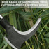 1 Pcs High Manganese Steel Double Scythe,Steel Grass Sickle,Agricultural Hand-Motor Weeding,Blade Thickness 2.8mm,Weeding Scythe Sickle for Outdoo...
